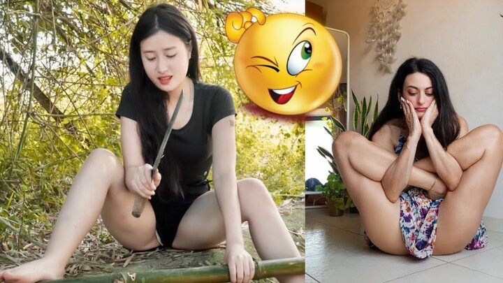 Best Funny Comedy Videos Tik Tok China Compilation 2022 - Khoảnh khắc troll hài hước nhất tiktok #10