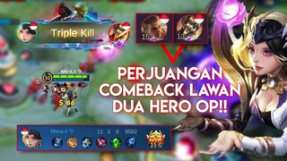 PERJUANGAN LUNOX MEMBALIKKAN KEADAAN😭 LAWAN DUA HERO OP!!