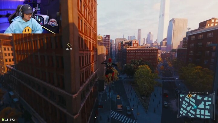 CORINGA JOGANDO HOMEM-ARANHA! 🕷️