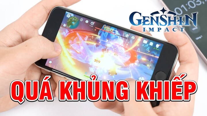 Test game Genshin Impact iPhone SE 2022: QUÁ KHỦNG KHIẾP