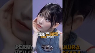 Pernyataan #sakura #lesserafim menjadi malapetaka untuk dirinya #shorts #kpop #viral