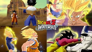 Dragon Ball Z Infinite World Todas las Cinemáticas