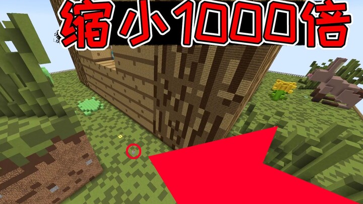 มายคราฟ: เมื่อฉันถูกย่อขนาดลง 500 เท่า ต้องเผชิญกับบ้านชาวบ้านที่ขยายใหญ่ขึ้น 500 เท่า!