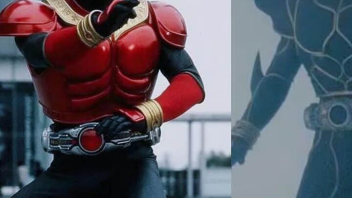 The Heisei 20th Kamen Rider suit's normal and final forms are really cool