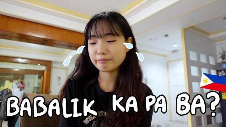 I'm Leaving Philippines...😢 | Natatakot akong umuwi 😔 | Hana Cho