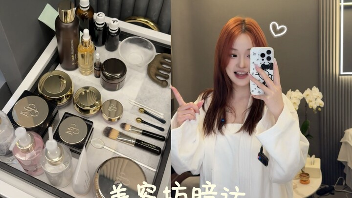 Miss Cabinet Bravely Tries Out the Beauty Salon! Why Does She Want to Do It Again After Just One Try