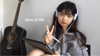 Slice of Life: Finals Week Study Vlog, Balancing University Life, Productive Week & Spring Moments