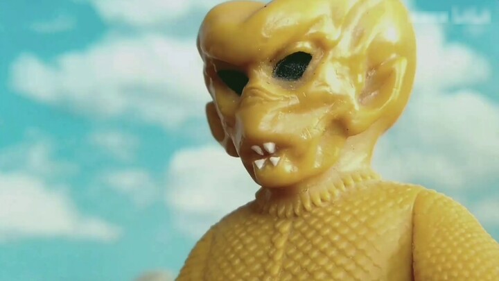 [Toy restoration] Ultraman Seven Episode 19 Blue Plan (Butt Alien Invasion Plan)