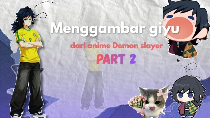 Menggambar giyu tomioka🌊🌊