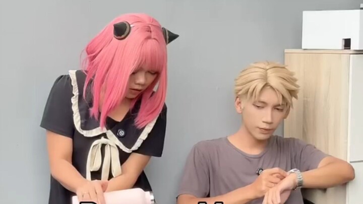 COSPLAY ANIME MAMA VS PAPA