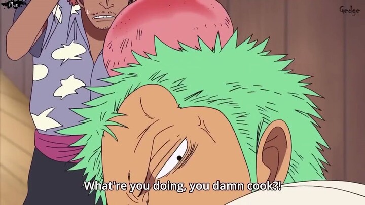 One piece Zoro and Sanji always fighting