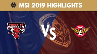 MSI 2019 Highlights: PVB vs SKT | Phong Vũ Buffalo vs SK Telecom T1