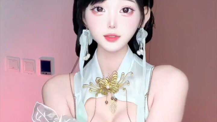 汉服古风11秒心动挑战 (ท้าทายหัวใจสั่น 11 วินาทีในชุดจีนโบราณ)