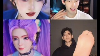 "رجل مستقيم تم ترويضه بشكل مخيف جدًا، أفهم تمامًا!" دفتر العناوين في البث المباشر أصبح مجنونًا بالكا