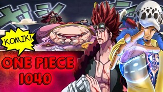 BIG MOM BERHASIL DIKALAHKAN!!! KID&LAW MERAYAKAN KEMENANGANNYA !!? - REVIEW KOMIK ONE PIECE 1040
