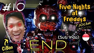 KITA MENJADI ANIMATRONIK!!! FNAF TJOCSM Part 10 [SUB INDO] ~Golden Freddy Sini Kauu!!!