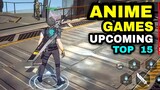 TOP 15 Best ANIME Games (UPCOMING) Games RPG will become The most Played ANIME GAMES on 2023 or 2022