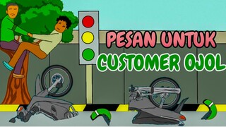 PENUMPANG OJOL !! ANIMASI LUCU