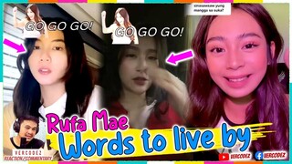 RUFA MAE (WORDS TO LIVE BY) | BEST PINOY FUNNY VIDEOS AND FUNNY REACTIONS  by VERCODEZ