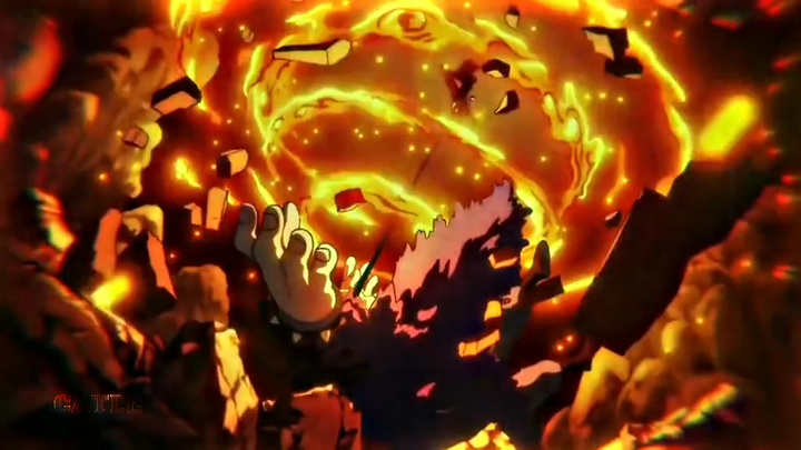 Luffy vs Kaido in Onigashima