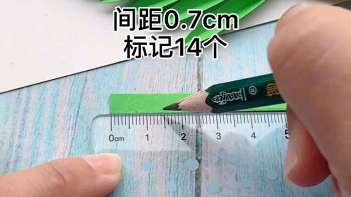 how to make a paper leaf