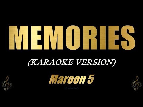 Memories - Maroon 5 (Karaoke)
