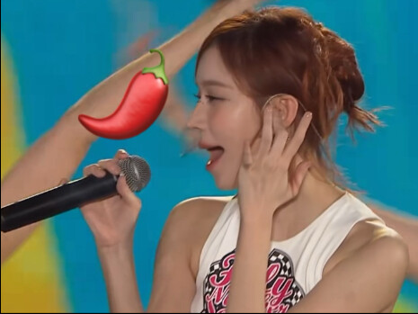 Kim Min-jeong’s high-note hit rate from 2023 to 2024 on SpicyE5! Spicy? Even an old lady doing a qui