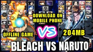 DOWNLOAD MUGEN BLEACH V.S NARUTO GAME On Android Phone | Full Tagalog Tutorial | Tagalog Gameplay