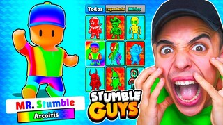 CONSEGUÍ las NUEVAS SKINS ARCOÍRIS de STUMBLE GUYS!