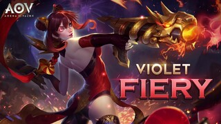 Violet Fiery - Skin Spotlight Garena AOV (Arena Of Valor)