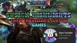 GUSION HIGHLIGHTS IN TOYM TRAVELLER’S CUSTOM GAMES! SADLY WE LOST!😣