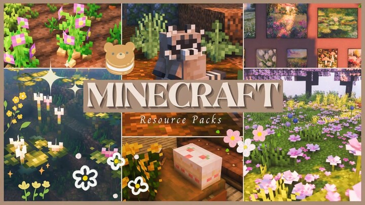 [Minecraft Texture Pack] 10 bộ texture cực dễ thương