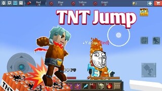 [Blockman GO] TNT Jump in BedWars 😰