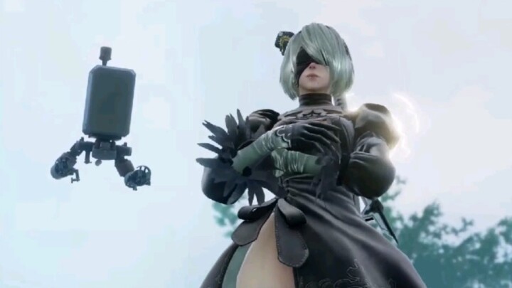 "ความสามารถวิญญาณ 6" Miss 2B ทักษะการขว้างเต็ม + นิพพาน + การกระทำแห่งชัยชนะ