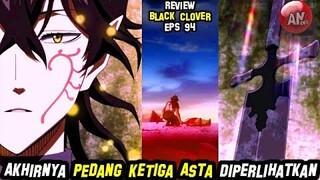 Review Black Clover Eps 94 | Pedang Ketiga ASTA dan Julius Meninggalkan Medan Perang