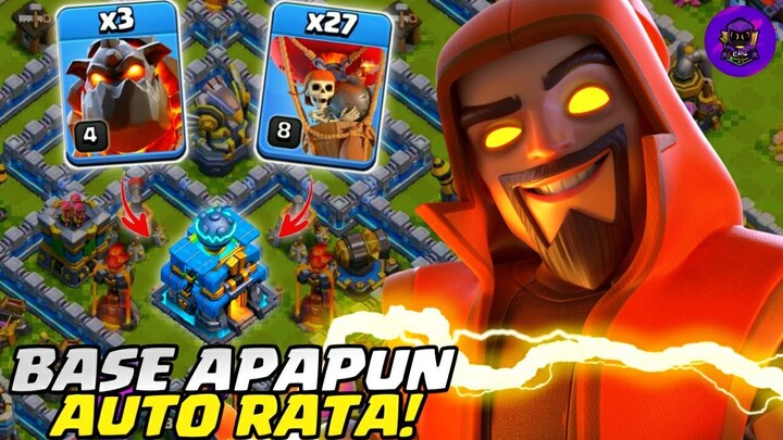 OP BANGET! BLIZARD LALO (LAVALOON) - STRATEGI PUSH TROPHY TH 12 | COC INDONESIA