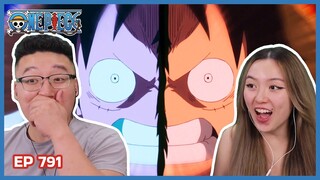 MIRRORED LUFFY?! | One Piece Episode 791 Couples Reaction & Discussion