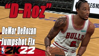 DeMar DeRozan Jumpshot Fix NBA2K22