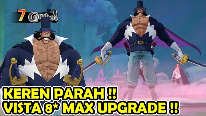 VISTA 8 STARS !! Gas Ratain Musuh Di PVP REAL TIME - ONE PIECE BURNING WILL