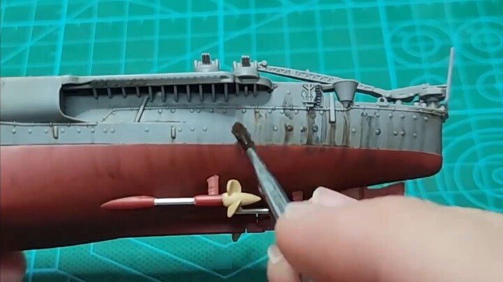 [Bermain santai] Fujimikan NEXT 1/700 NX1 Yamato 1945 (waktu terakhir) model langsung dibuat