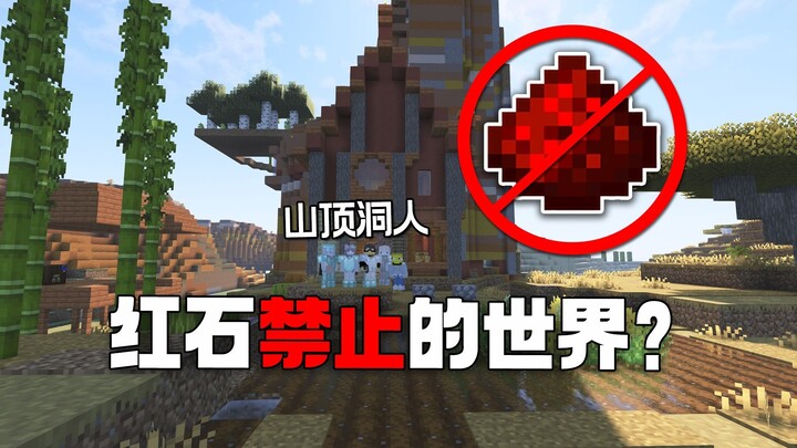 Tôi đã mở một máy chủ về nguyên tắc cấm sử dụng Redstone?