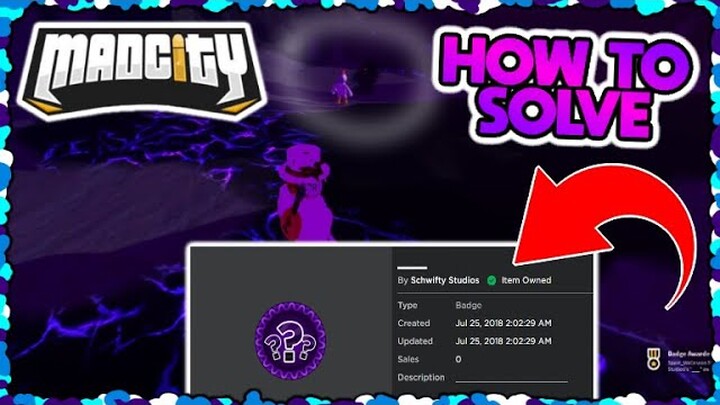 🔥HOW TO GET THE "???" BADGE!🔥 | Mad City | Roblox