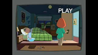 When the night falls, Chris falls asleep and the family starts to act.