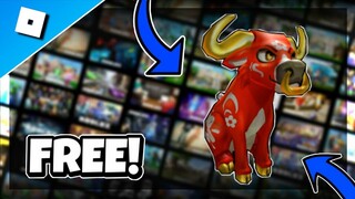 [FREE ITEM] HOW TO GET HAPPY YEAR OX IN MOBILE | Roblox