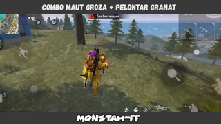 Groza + pelontar musuh auto terkapar