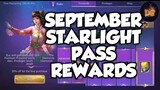SEPTEMBER STARLIGHT PASS REWARDS | Mobile Legends: Bang Bang!