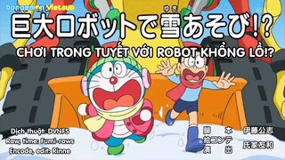 Doraemon: Chơi trong tuyết với robot khổng lồ!? [Vietsub]