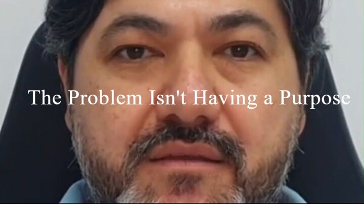 The Problem Isn't Having a Purpose