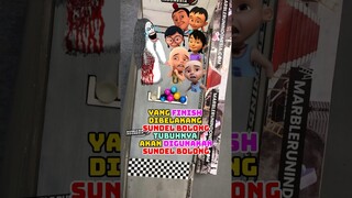 Upin Ipin Dikejar Sundel Bolong!! Jangan Sampe Finis di Belakangnya!! | MRI #Shorts