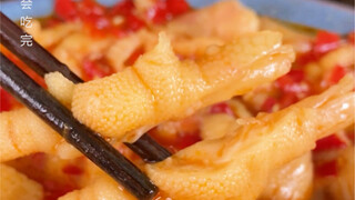 鸡爪没有骨，吃着才舒服！